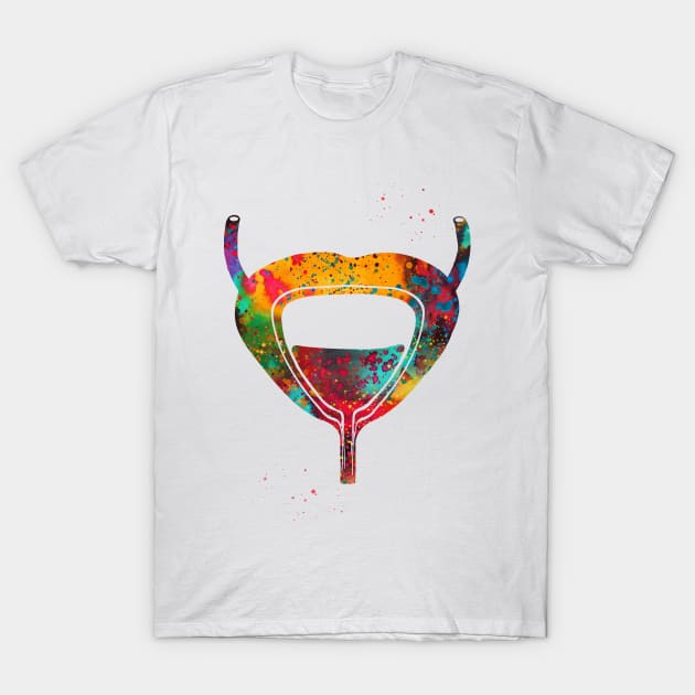 Bladder urinary system T-Shirt by erzebeth